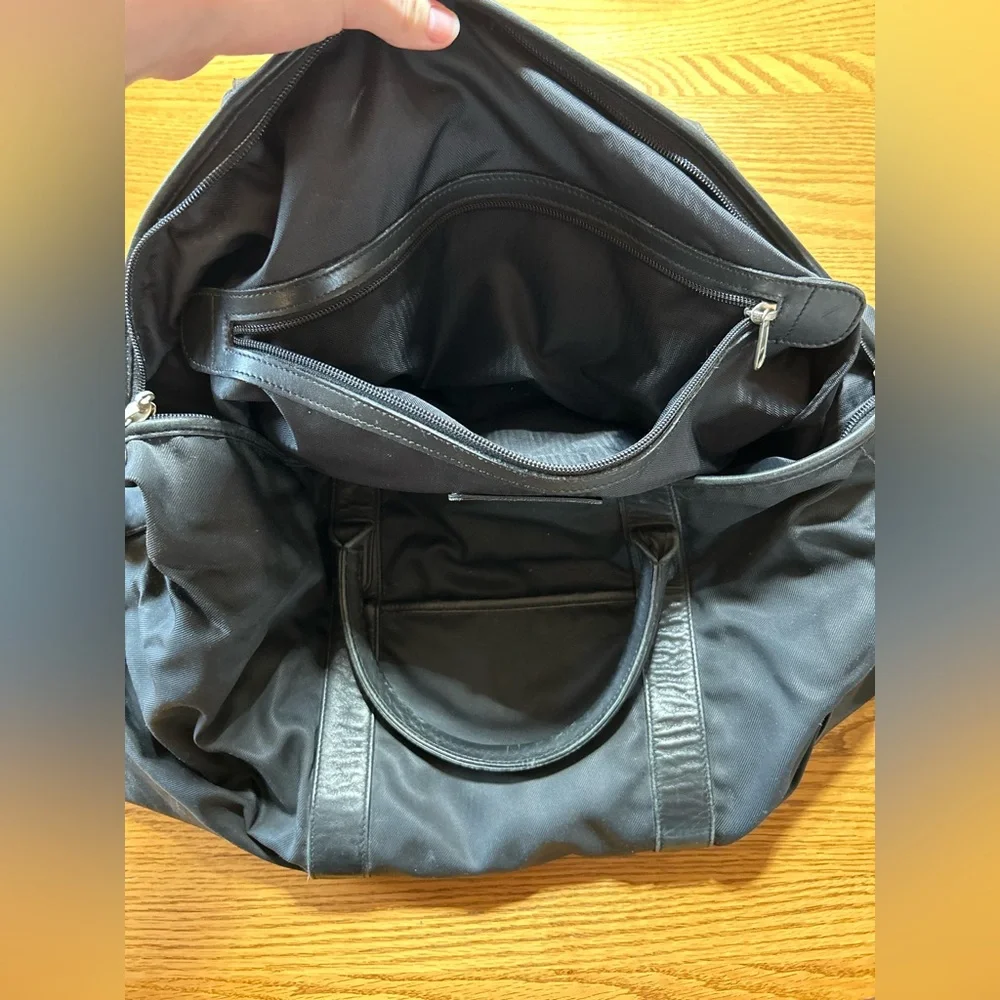 Black Coach 2 Way Boston Bag Luggage Duffle No. D0R-5497